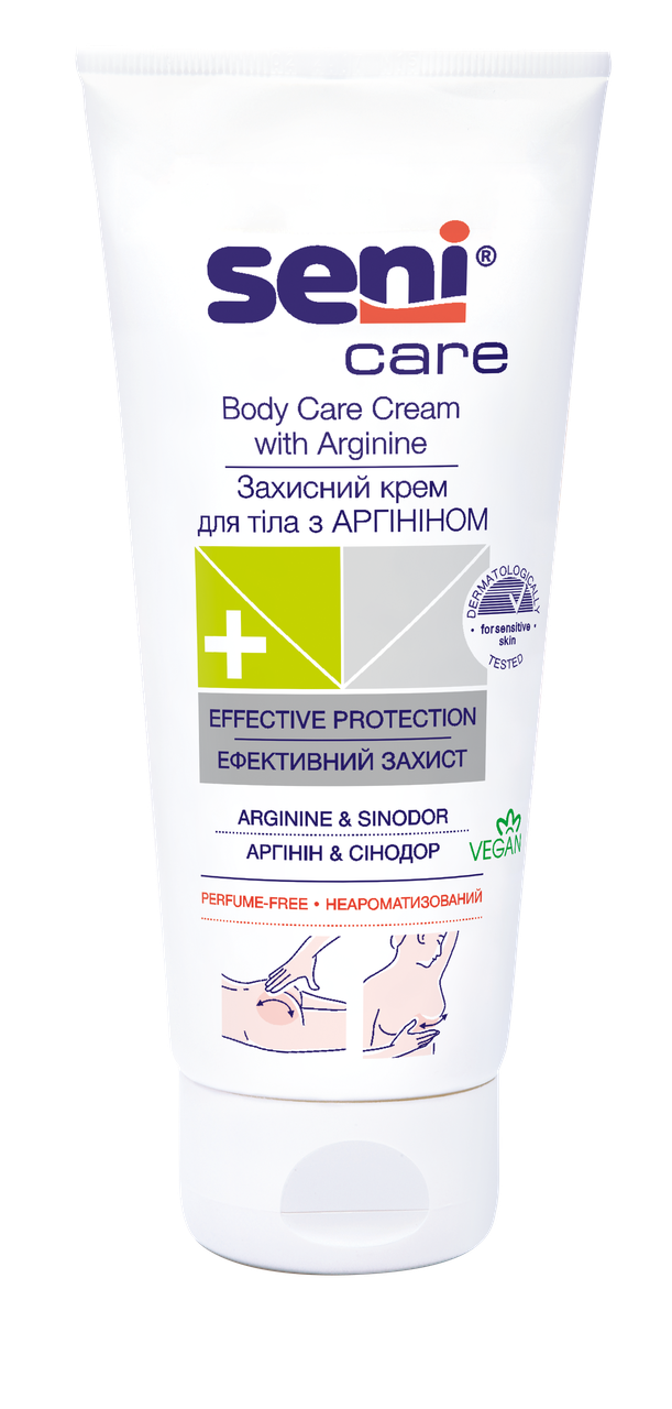 

Защитный крем для тела с аргинином и синодором SENI CARE 200 мл