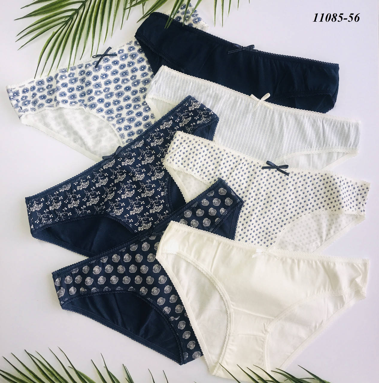 

Трусики женские Koza слипы 7 шт. в упаковке, Разные цвета