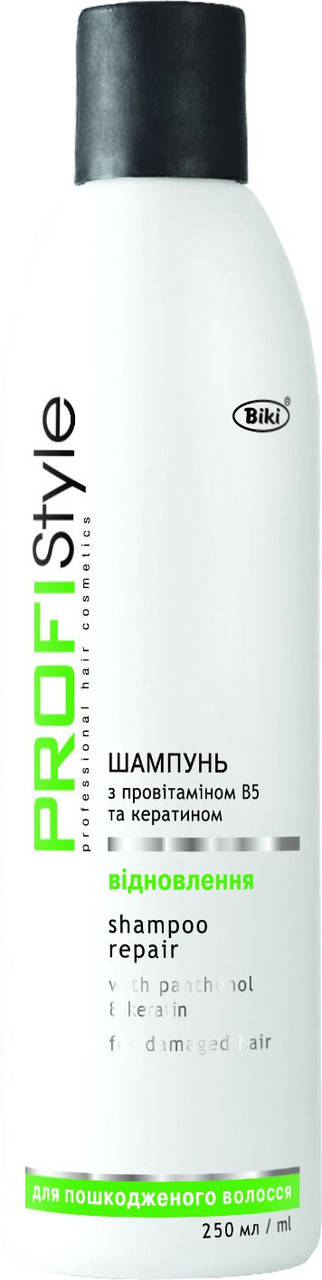 

Шампунь "Восстанавливающий" для поврежденных волос Profi Style 250 мл.