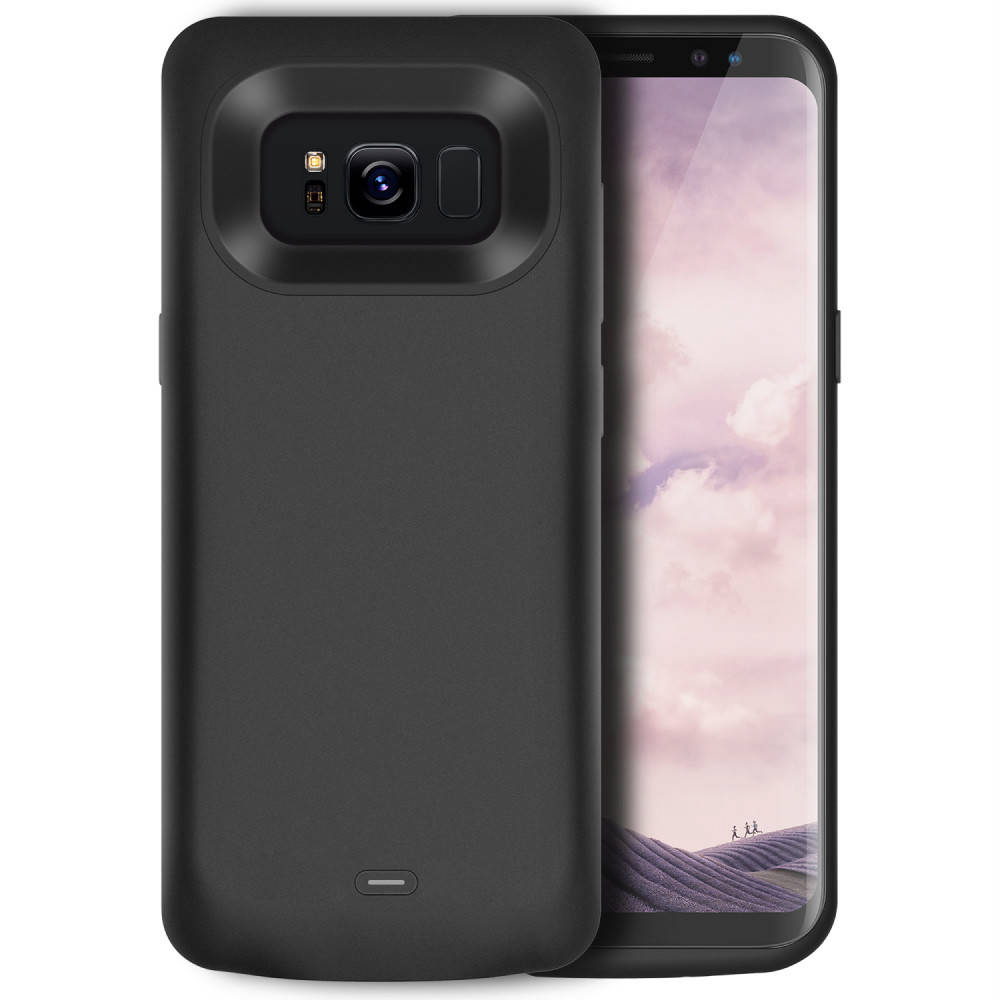 

Чехол батарея для Samsung S8 Plus 5500 mAh black iBattery
