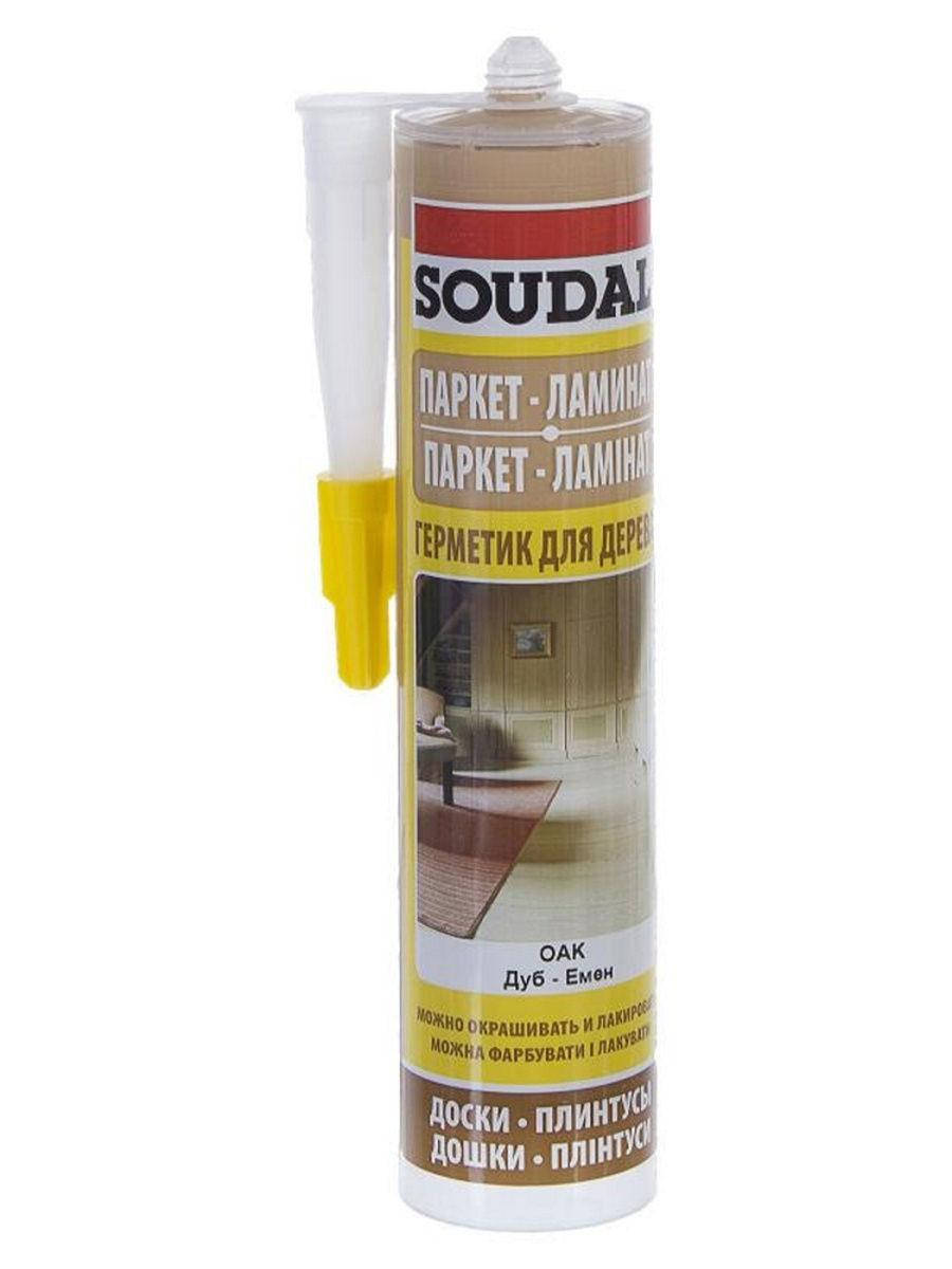 

Клей(Герметик)Паркетный Для Дерева Дуб 300 мл SOUDAL