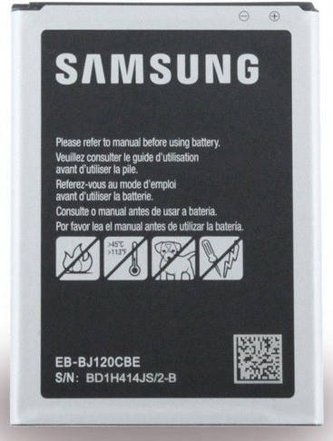 

Аккумуляторная батарея Samsung J1 (2016) J120 (EB-BJ120CBE)
