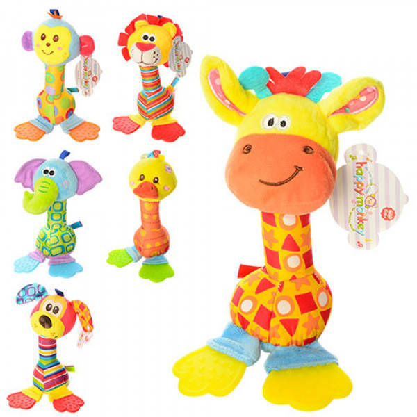 

Погремушка-подвеска ББ X11832 20 см, Разные цвета