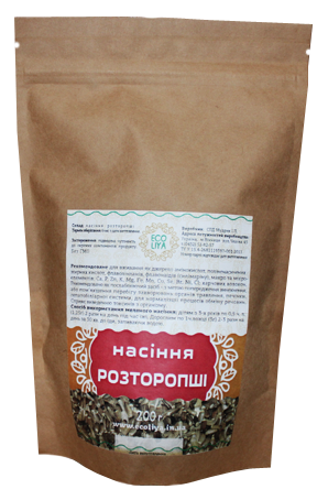

Семена расторопши, 200г Эколия