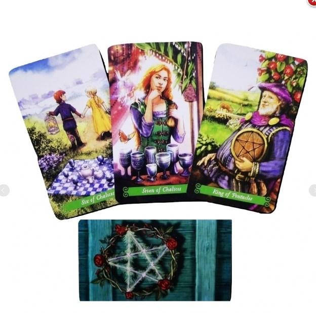 

Таро Зеленой Ведьмы, The Green Witch Tarot, Ann Moura. Llewellyn ( ukraine )