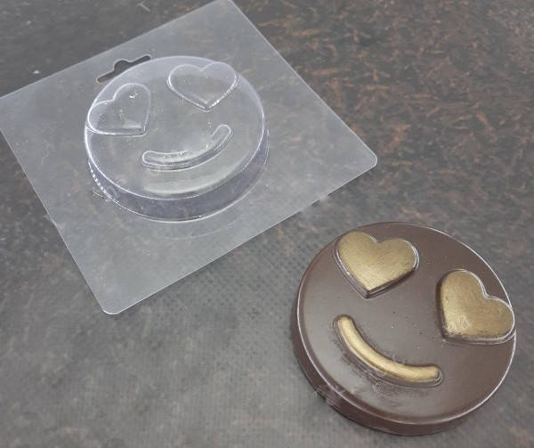 

Форма пластикова для шоколаду Смайлик