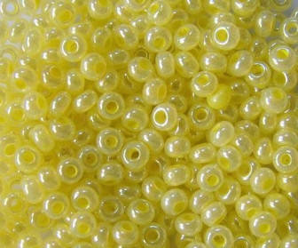

37186 Бисер для вышивки цвет желтый Чехия Preciosa 10 г