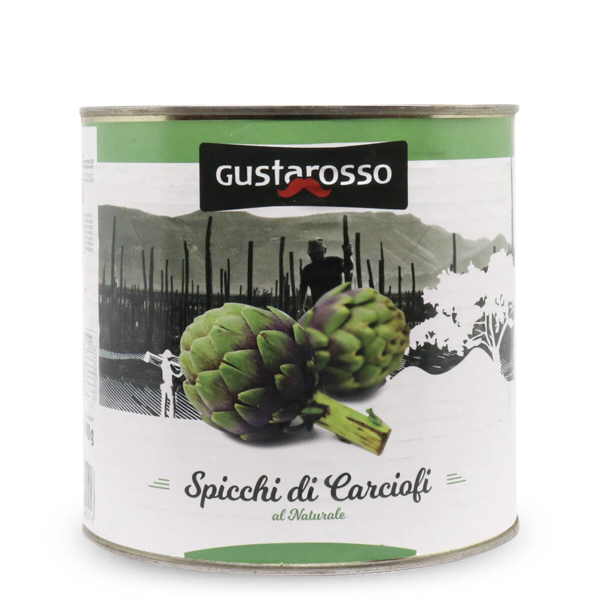 

Артишоки в собственном соку Gustarosso 2,5 кг