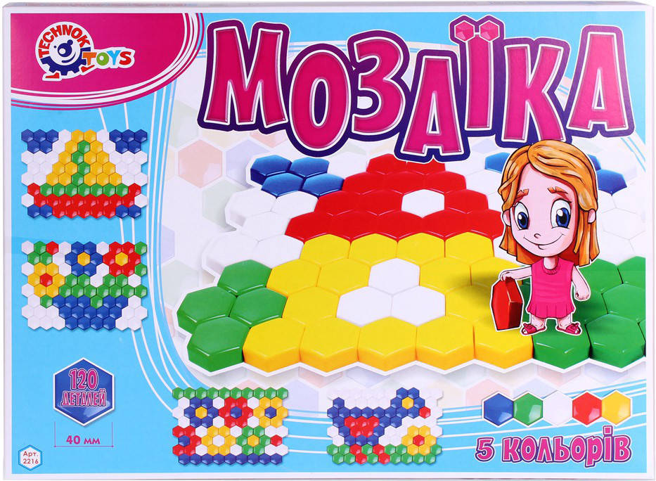 

Мозайка Для малышей 120 дет. ТехноК (2216)