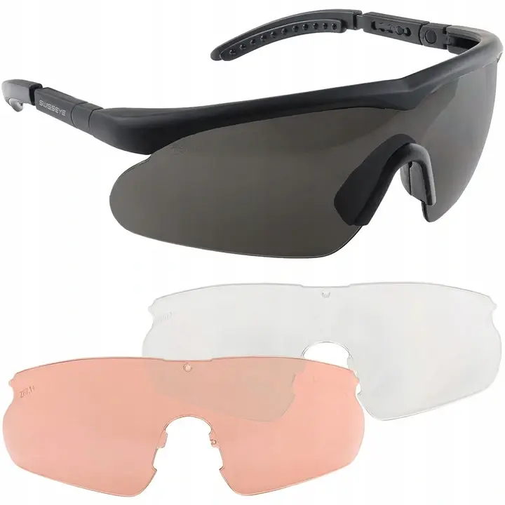 

Очки баллистические Swiss Eye Raptor Black ОРИГІНАЛ