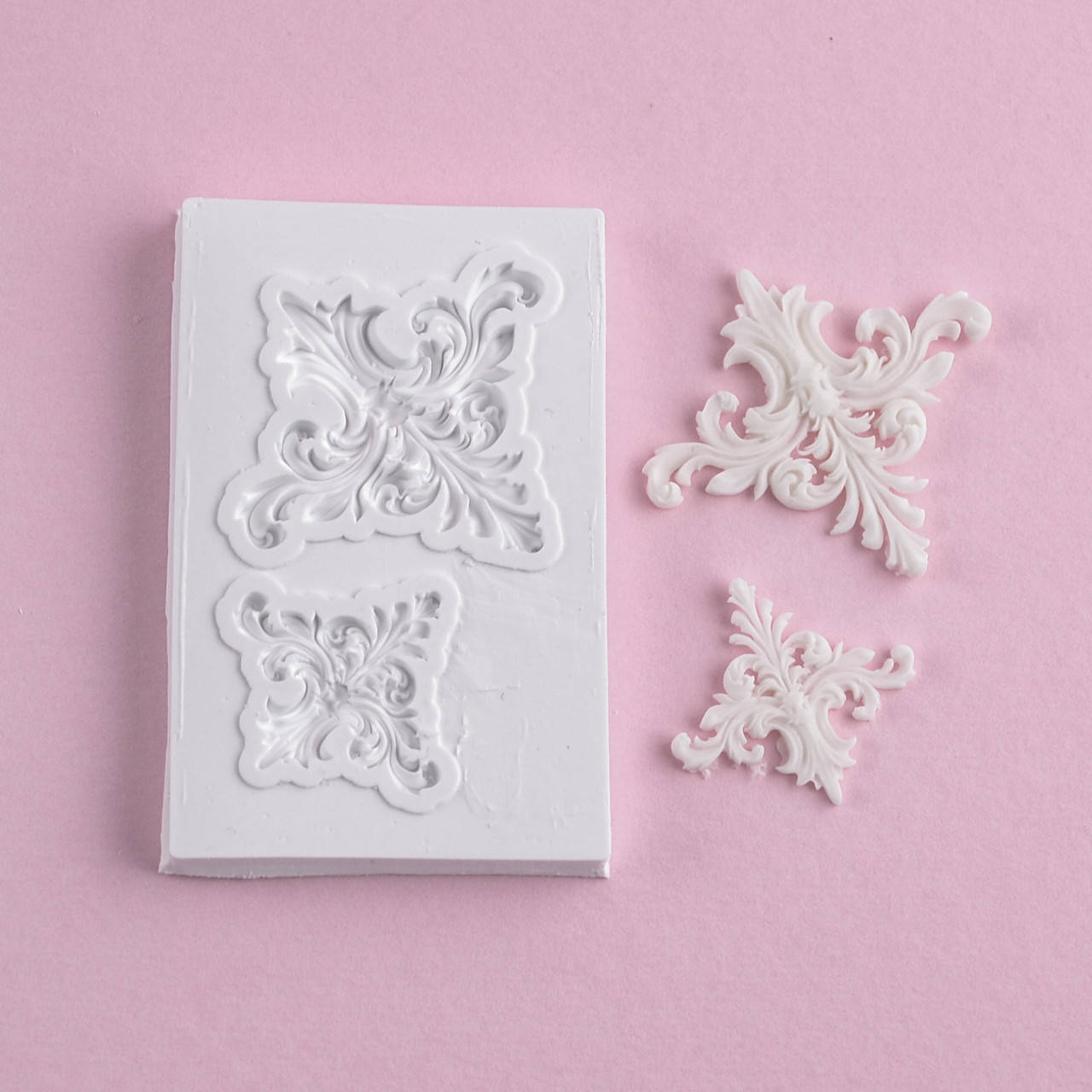 

Силиконовый молд Завиток №10 6.3х4.0 см