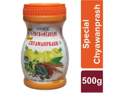 

Чаванпраш с шафраном Патанджали 500 г (Chyawanprash Special Patanjali)