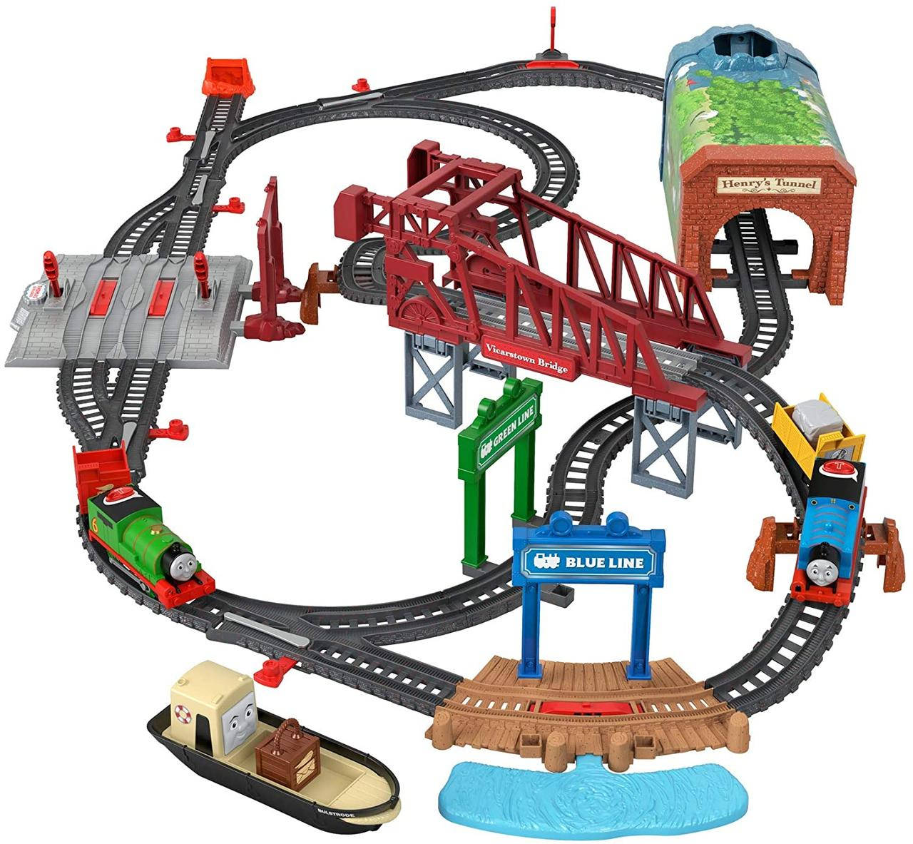 

Моторизованная железная дорога Fisher-Price Thomas & Friends Talking Thomas & Percy Train Set (GLK80)