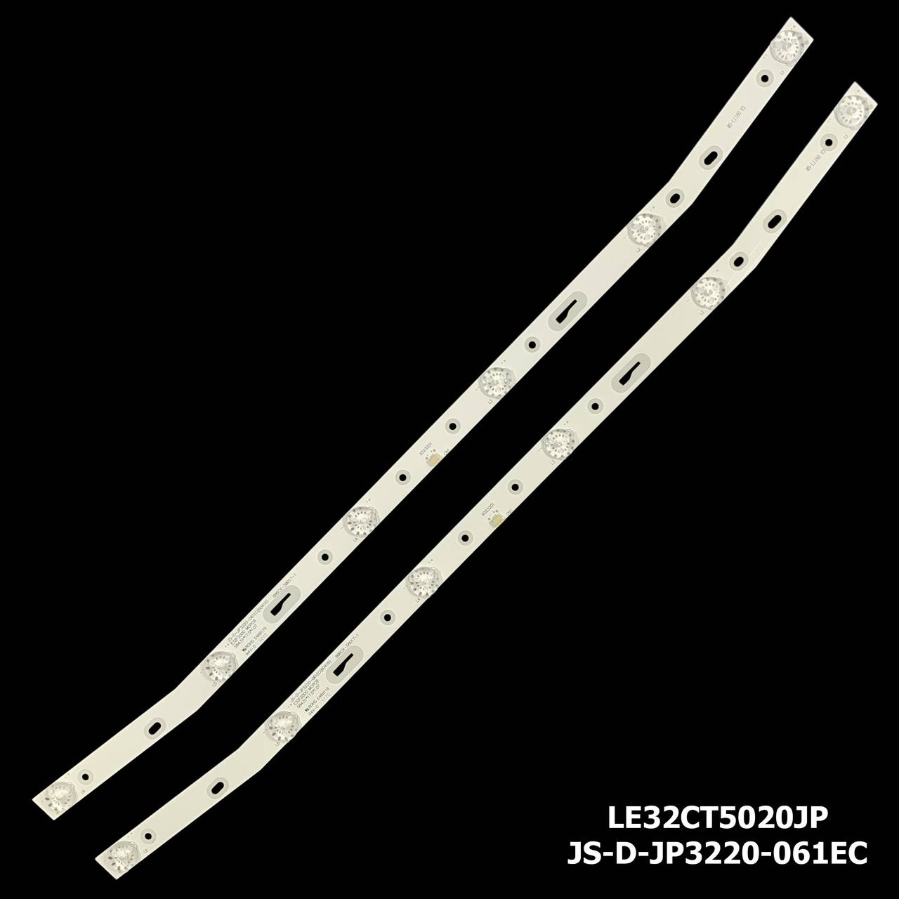 

LED підсвітка TV Ergo 32" inch 6-led 595mm. 6V. AKAI UA32DM2500T2 JS-D-JP3220-061EC 2pcs =1set