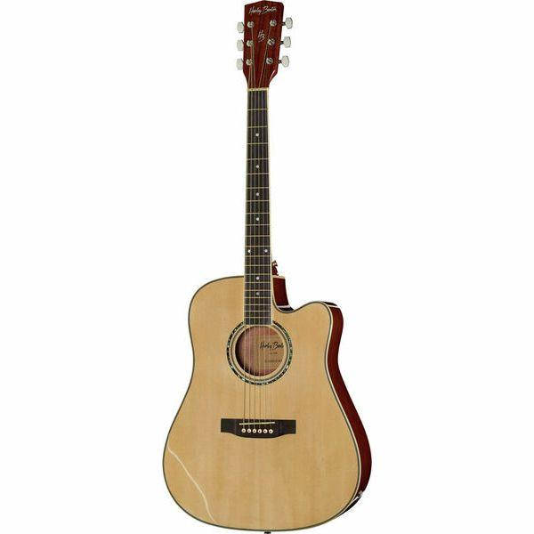 

Электроакустическая гитара Harley Benton D-120 CE NT, Красный