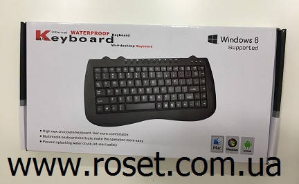 

Компьютерная клавиатура Keyboard UKC Мini - PG 945, Черный