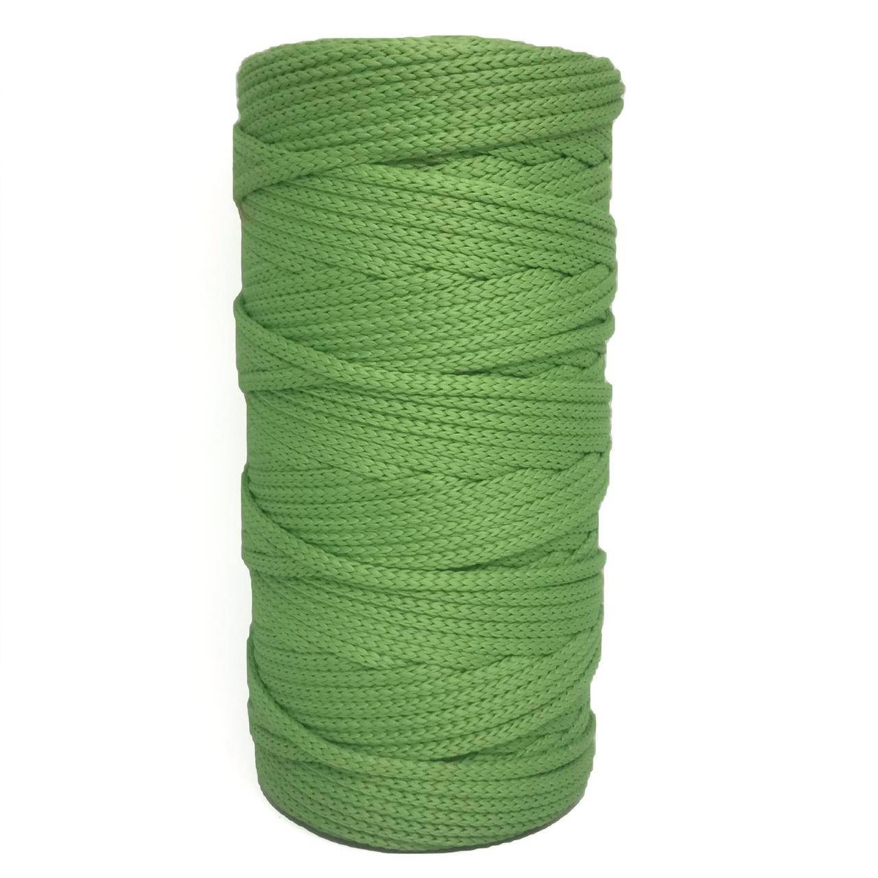 

Полиэфирный шнур 5мм, Светло-зелёный