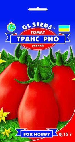 

Томат Транс Рио сорт урожайный низкорослый ранний лежкий не требует пасынкования, упаковка 0,15 г