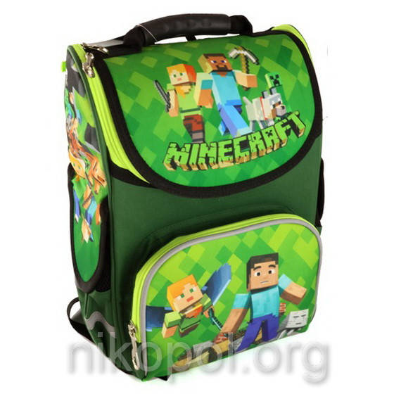 

Рюкзак школьный "SPACE - Майнкрафт зелёно-черный", ортопедический, коробка 34х26х15 см., Разные цвета