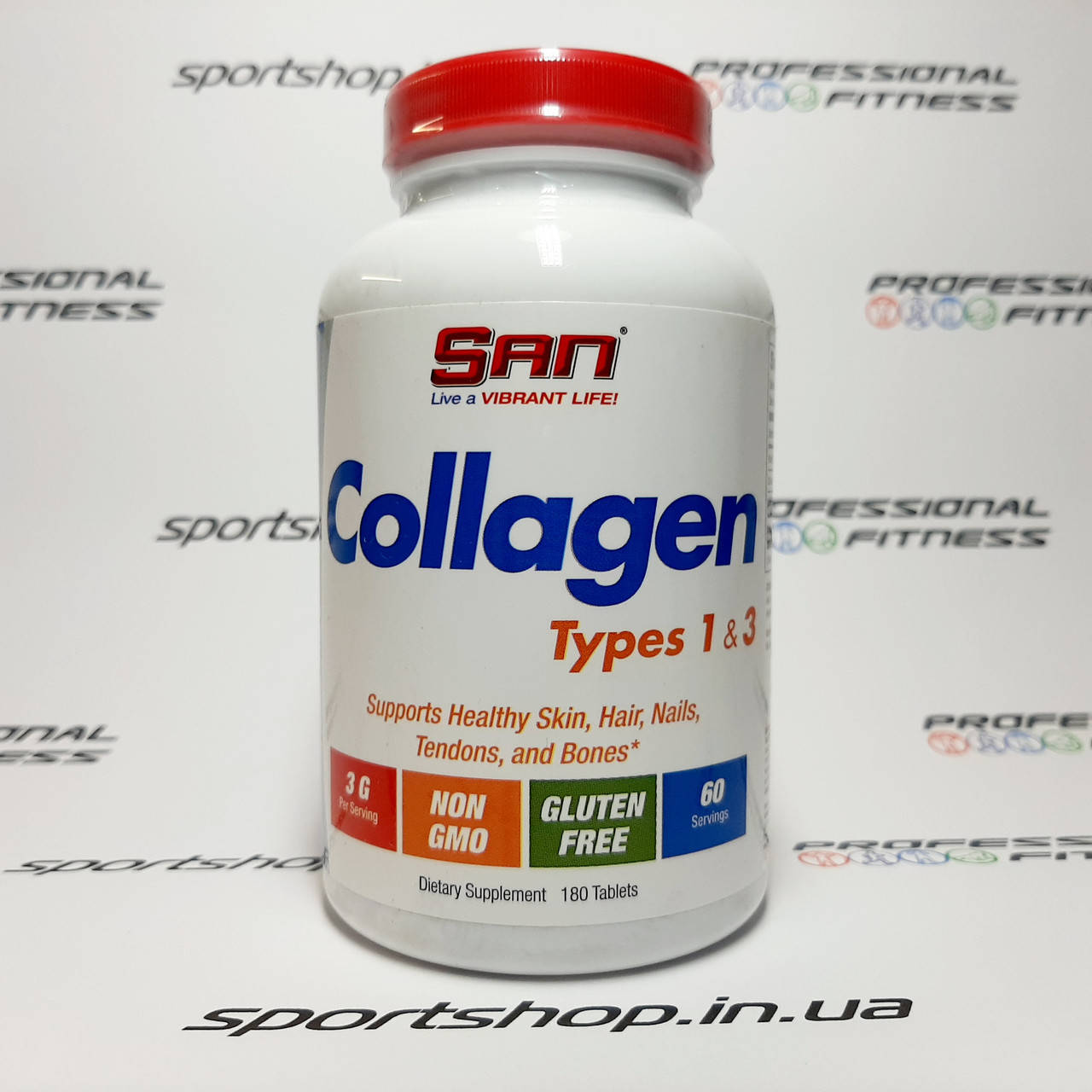 

Коллаген San Collagen Type 1&3 180 tabs