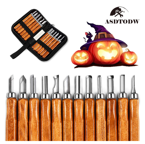 

Набор ручных резцов по дереву ASDTODW 12 шт