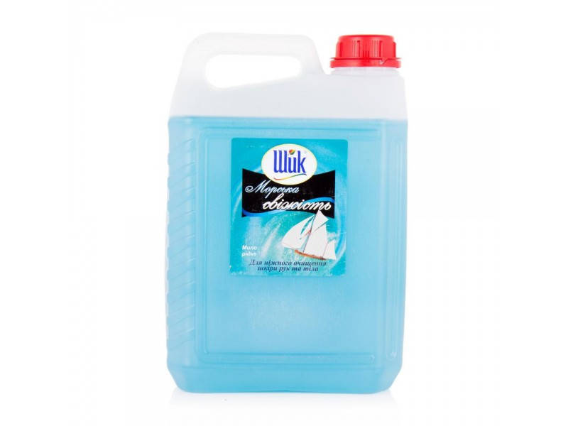 

Мыло жидкое 5 л Шик Морская свежесть с глицерином