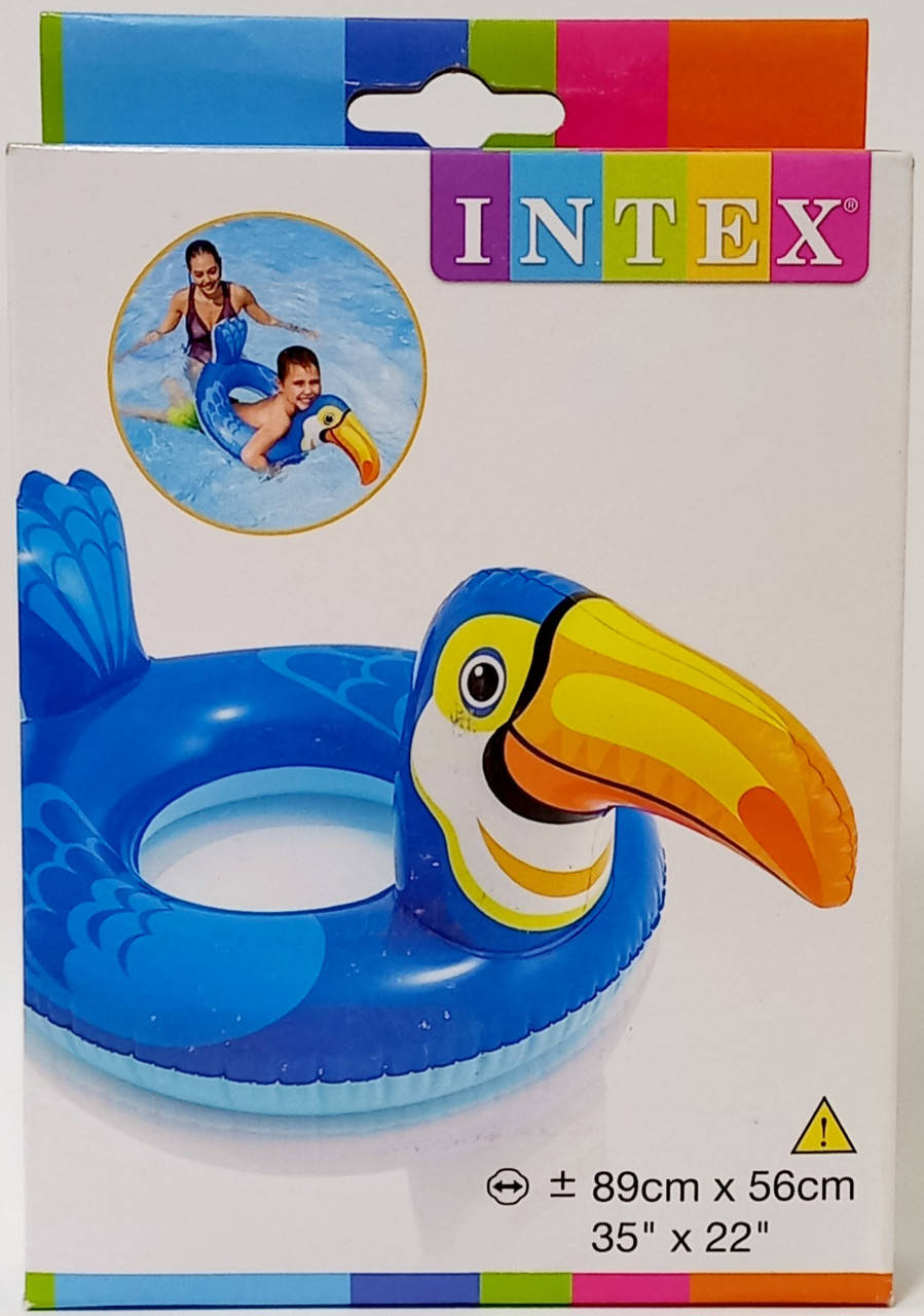 

Надувной Круг "Весёлые Животные" 58221 NP Intex (6941057452210) Синий