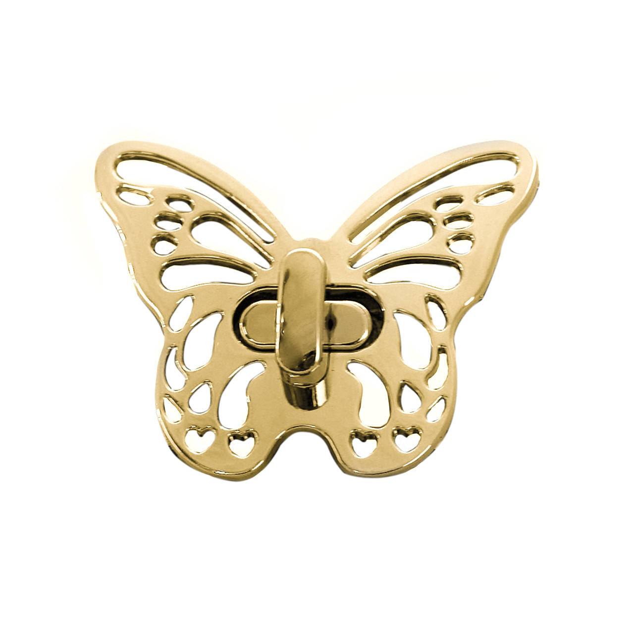

Замок поворотний на гвинтах 5х4 см Метелик Золото