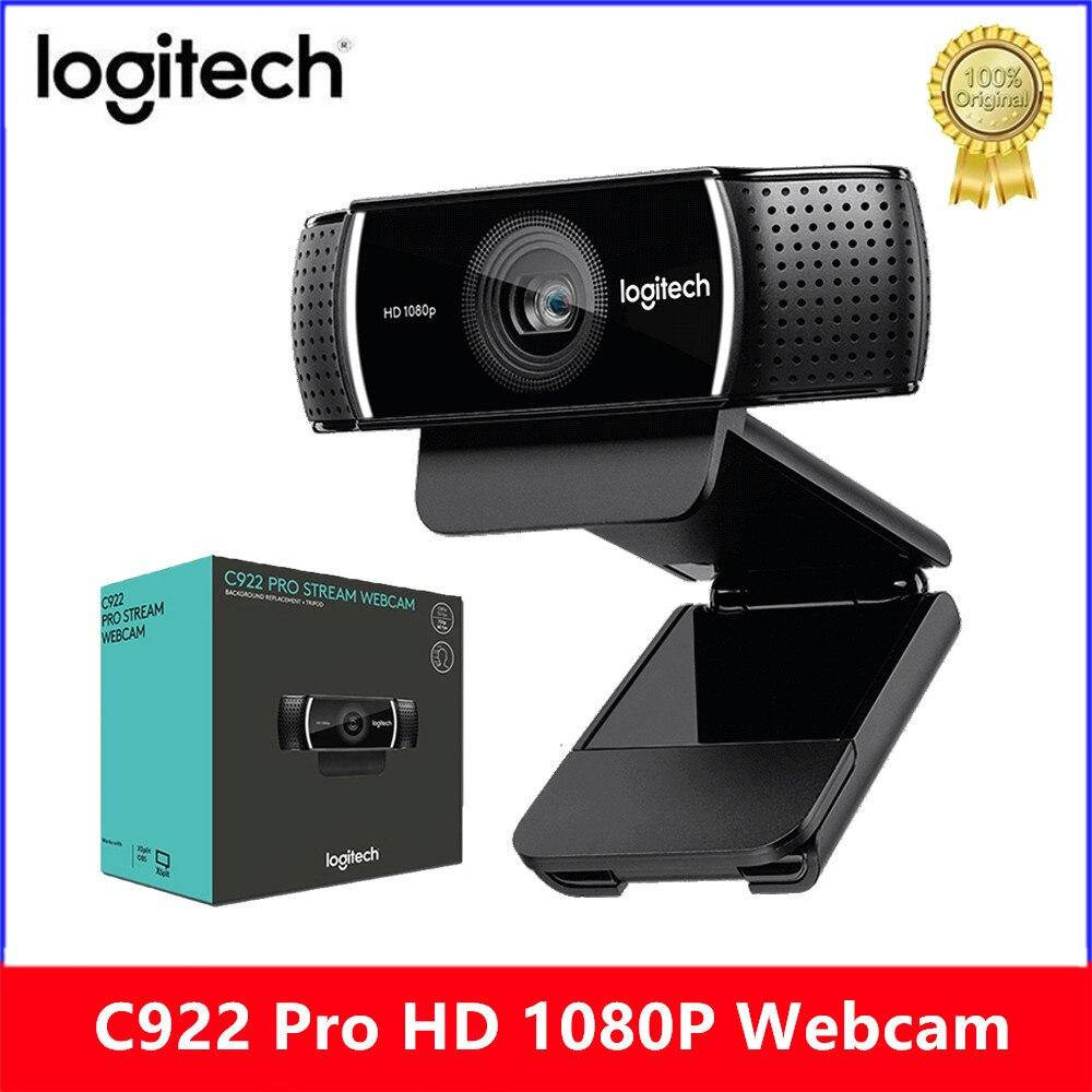 

Вебкамера Logitech HD C922 Pro Stream. Вебкамера для стриминга. Вебкамера для конференций, Черный