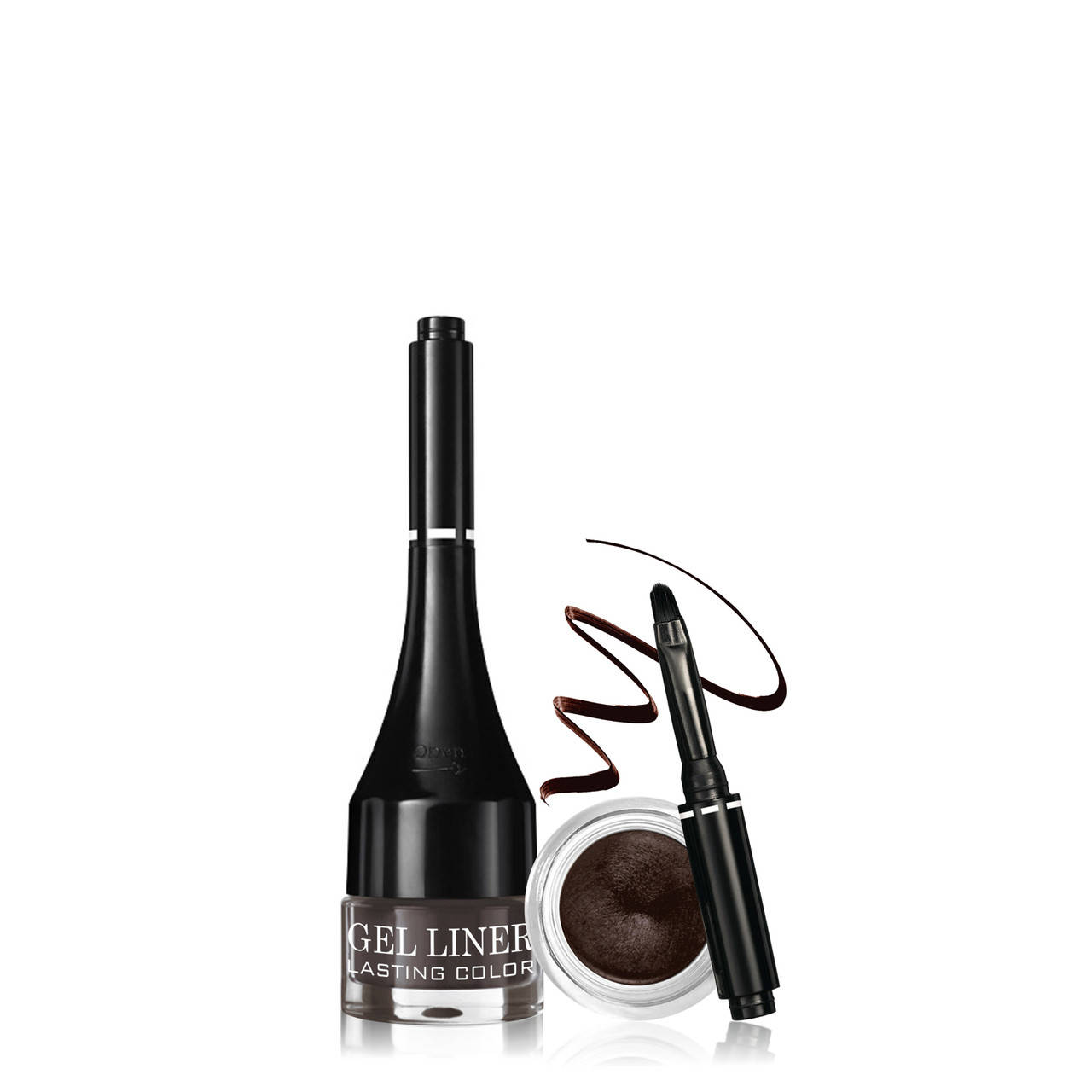 

Belor Design Гелевая подводка для глаз Gel liner LASTING COLOR 002 Коричневый