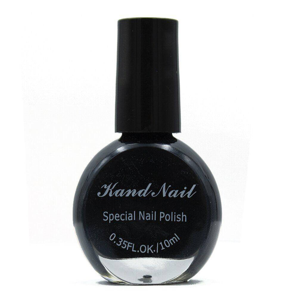 

Краска для стемпинга для ногтей Kand Nail 10 мл — Черная, Черный