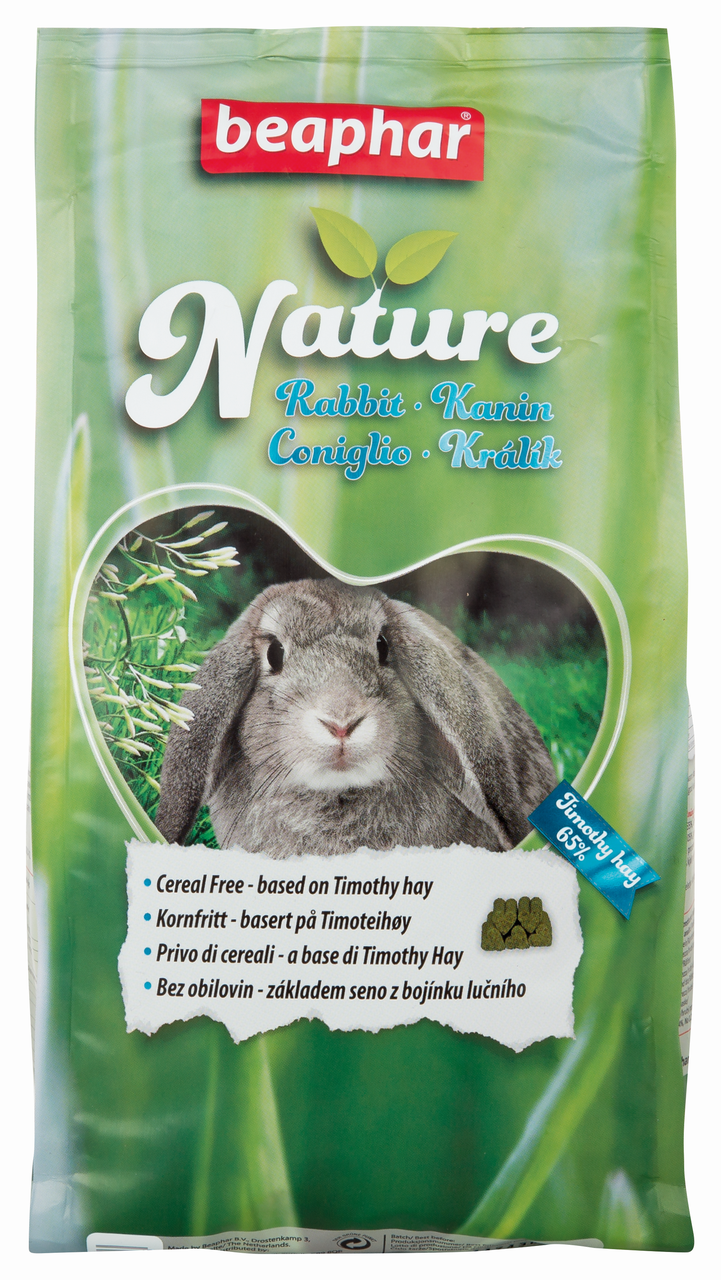 

Beaphar Беззерновий корм Nature з тимофіївкою для кроликів Беафар 1,25 кг