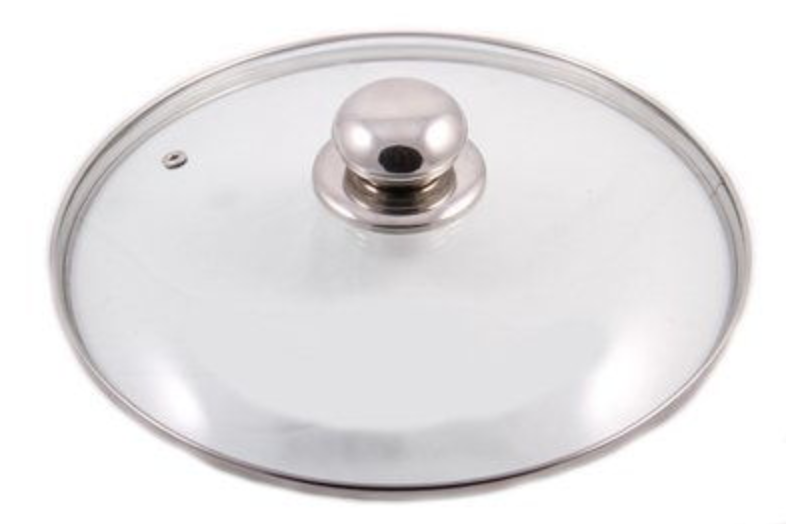 

Крышка из закаленного стекла Benson BN-1004 (22 см) / стеклянная крышка на кастрюлю Бенсон / крышка стекло, Прозрачный
