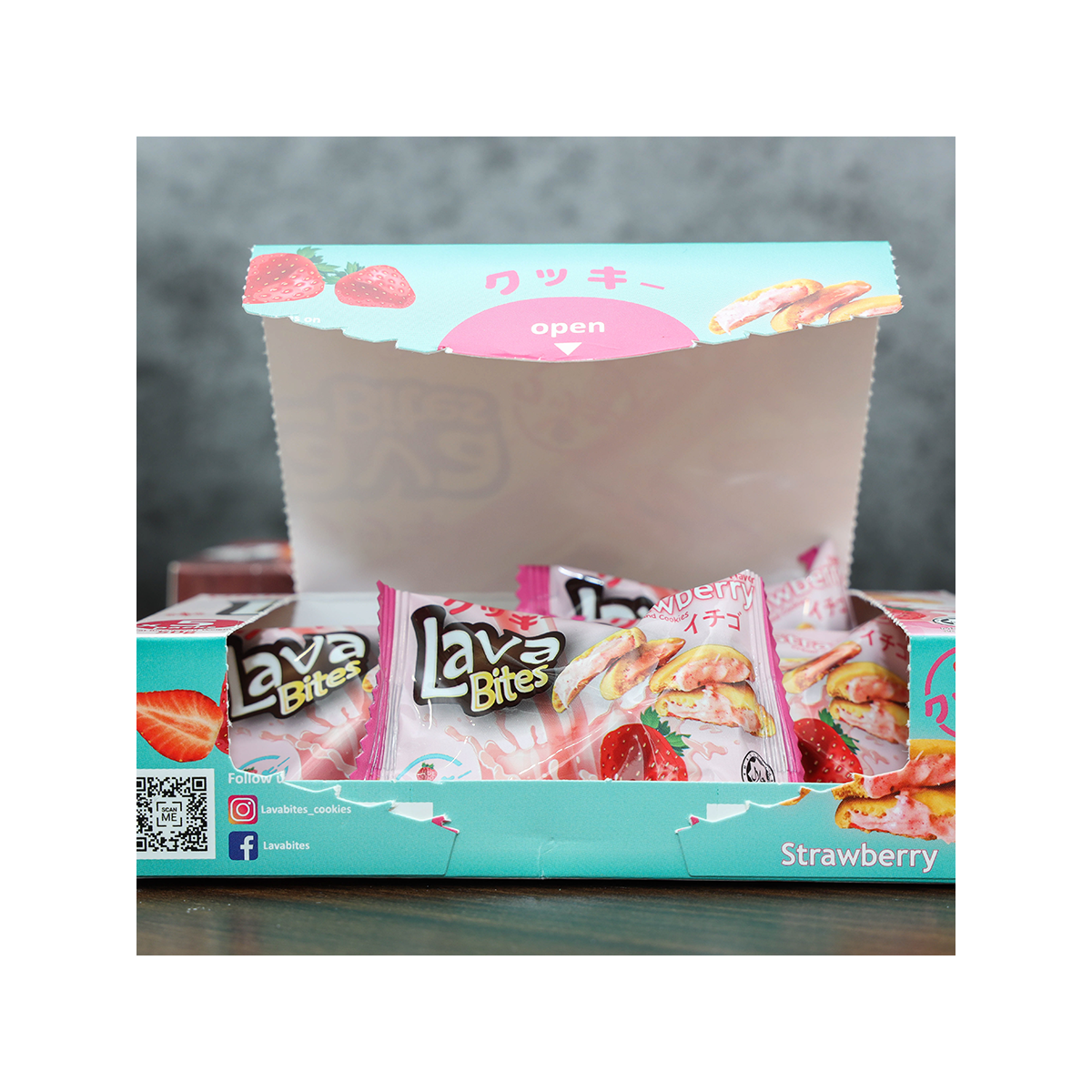 

Печенье Lava Bites Strawberry 10 g