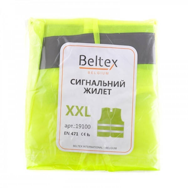 

Жилет сигнальный Beltex 19100 XXL, Зелёный