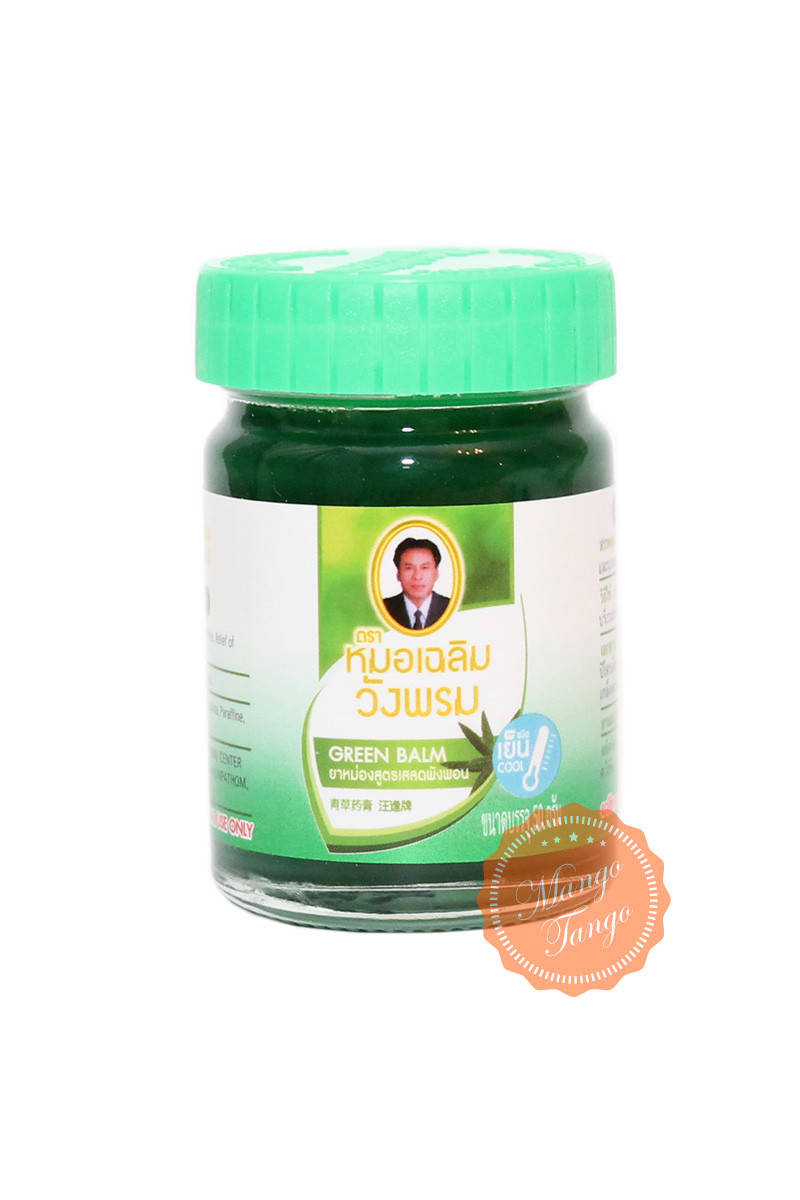 

Зелёный тайский бальзам Wang Prom 50 грамм