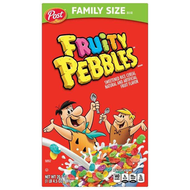 

Хлопья Post Fruity PEBBLES Cereal Gluten Free 581g