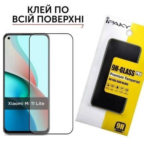 

Защитное стекло Xiaomi Mi 11 lite Full Glue Glass