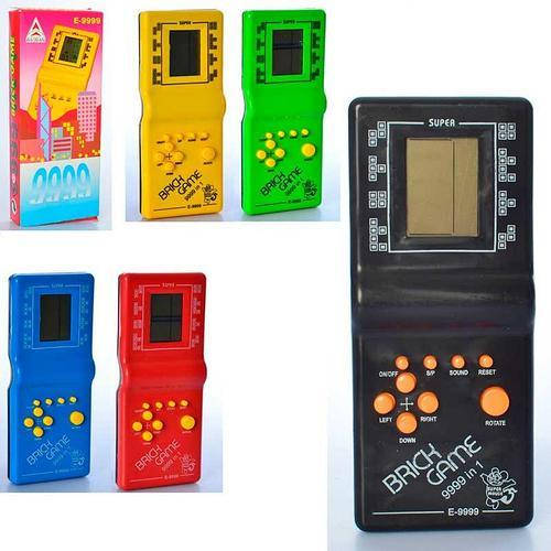

Карманная электронная игра тетрис E-9999 игровая приставка 9999