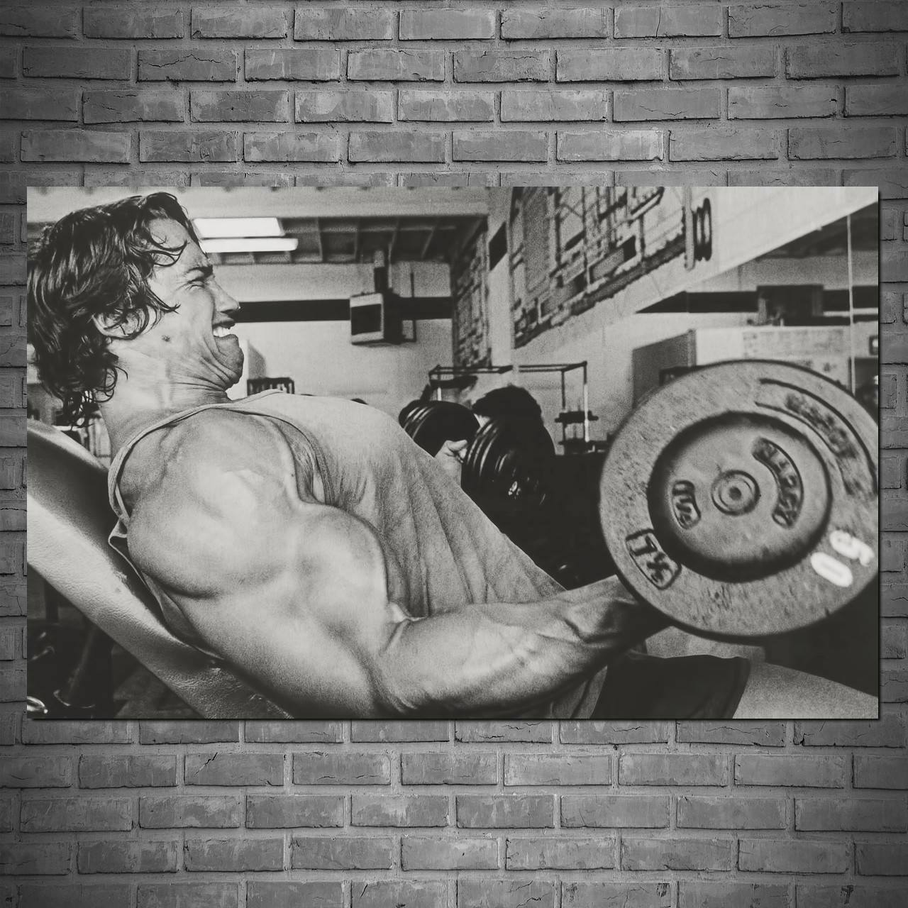 

Плакат "Арнольд Шварценеггер, тренировка с гантелей, 1975г, Arnold Schwarzenegger" (артикул 0446) 26, Полуглянец, 42