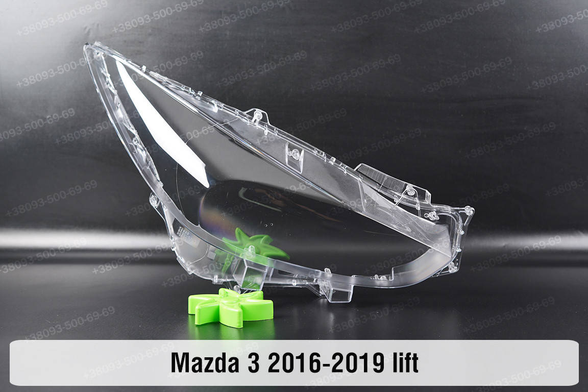 

Стекло фары Mazda 3 BM BN (2016-2019) III поколение рестайлинг правое