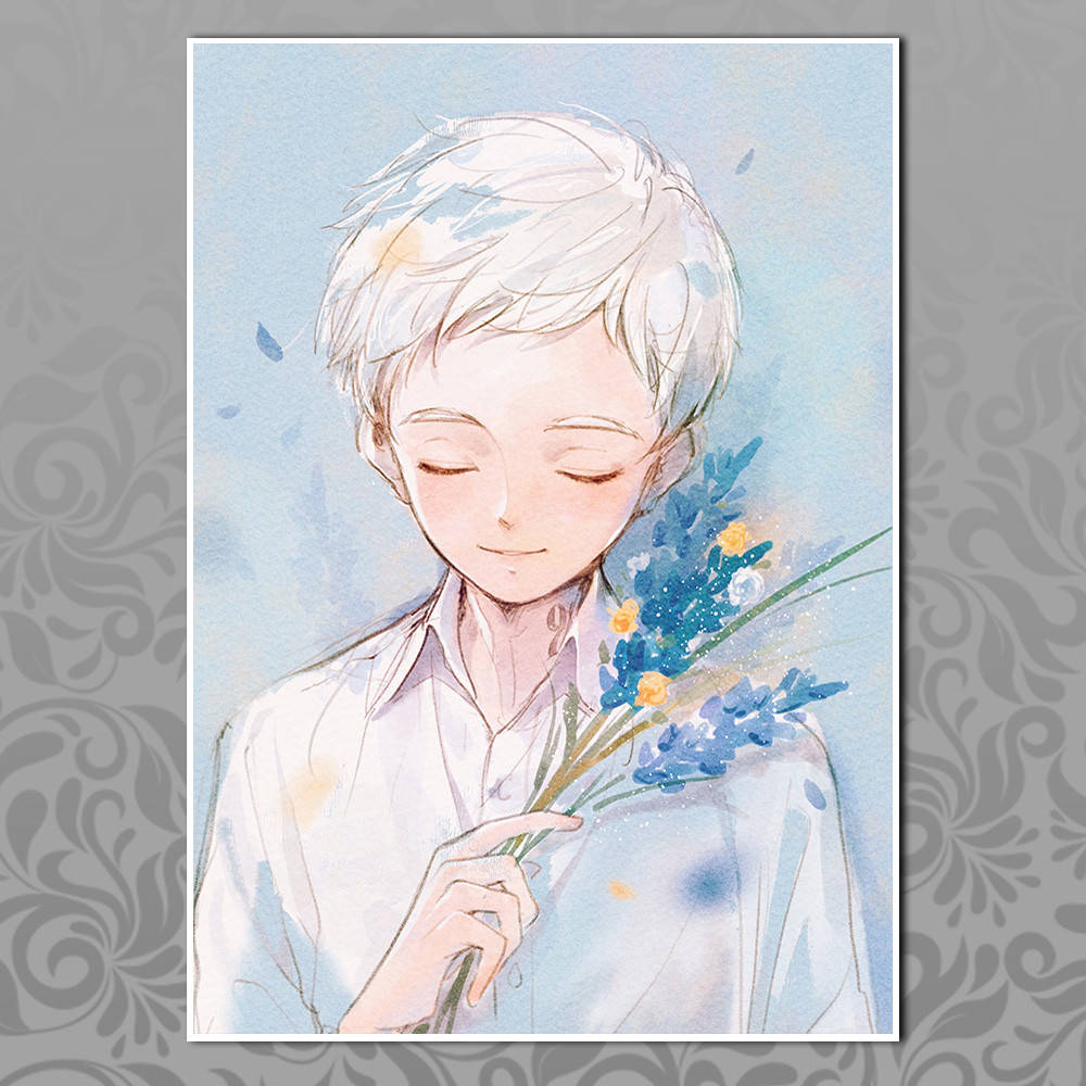 

Плакат Аниме The Promised Neverland ( Обещанный Неверленд ) 061