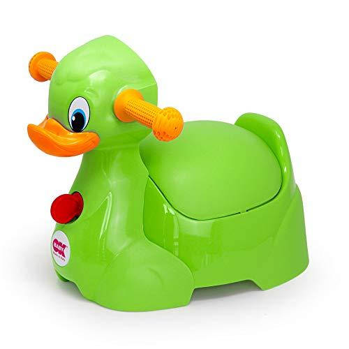 

Горшок детский с ручками OK Baby Quack, цвет салатовый (37074430)