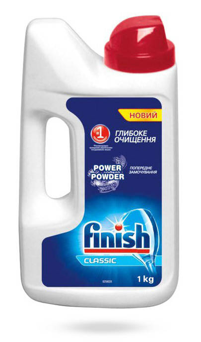 

Порошок для мытья посуды в посудомоечной машине Finish Classic 1 кг