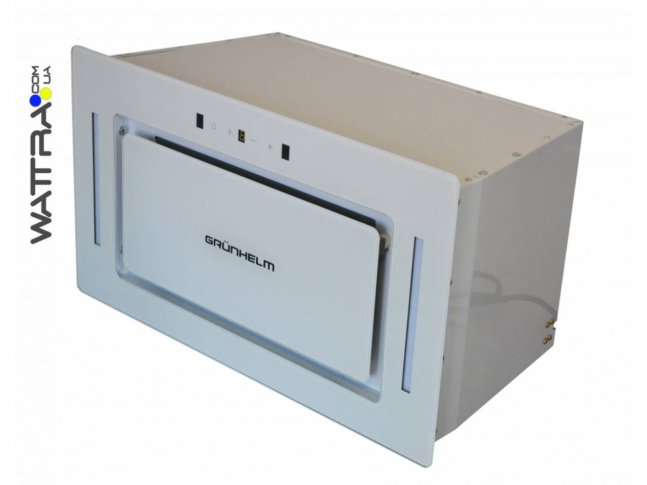 

Вытяжка GRUNHELM GVN 330 W (встраиваемая, 950 м3/ч, стекло, белая)