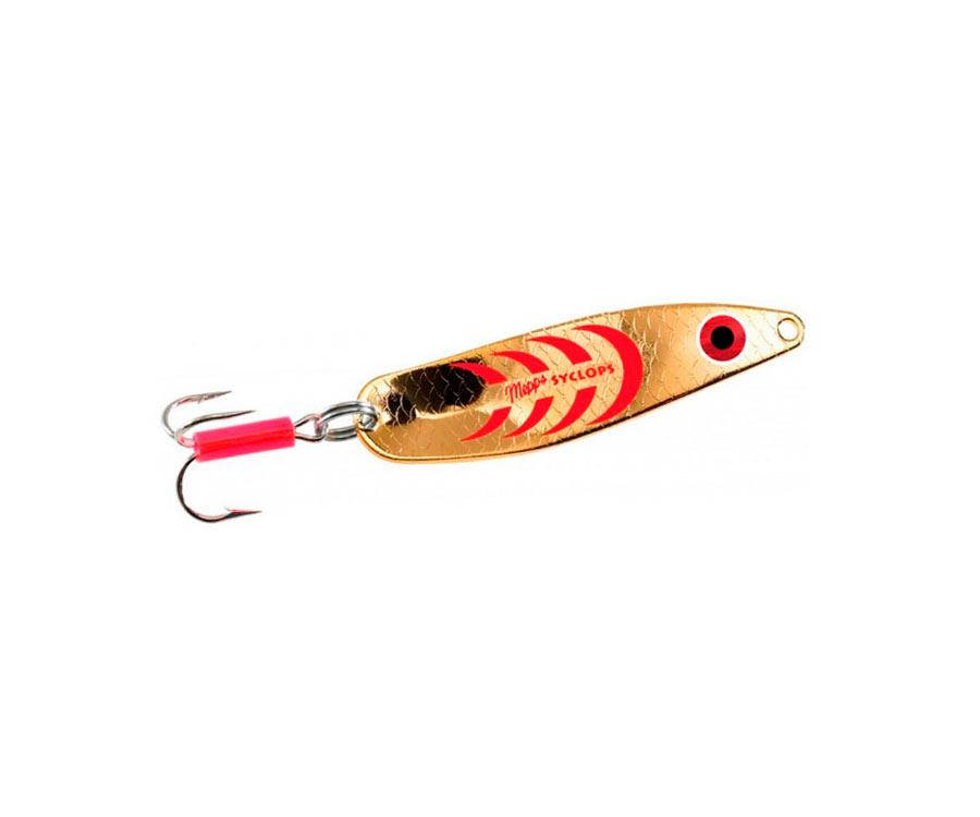 

Блесна Mepps Syclops 2 Gold/Red 17г, Золотистый