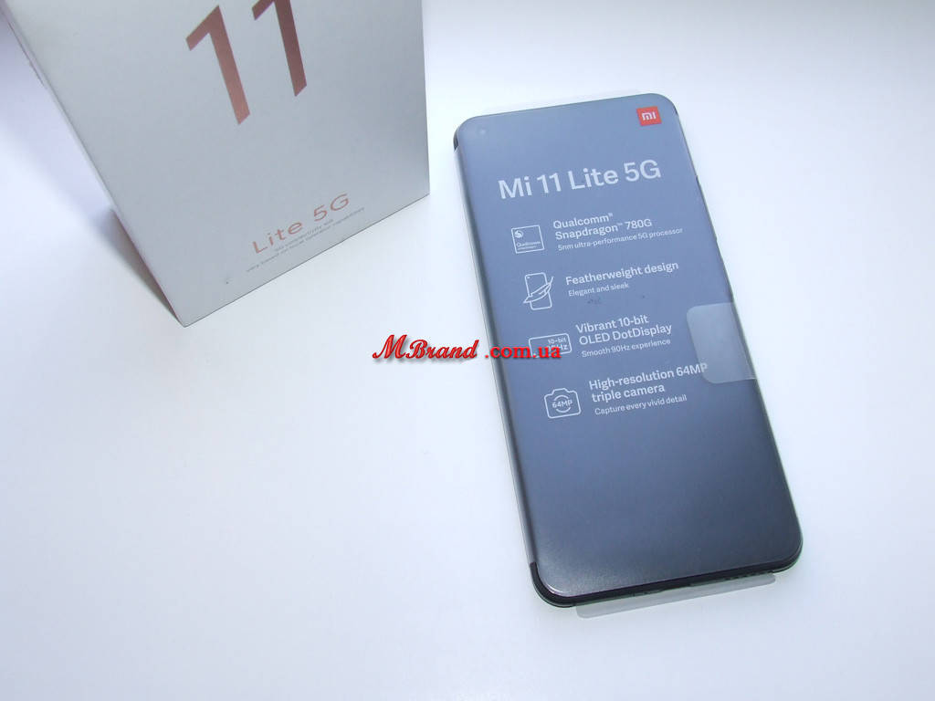 

Смартфон Xiaomi Mi 11 Lite 5G 6/128Gb, Черный