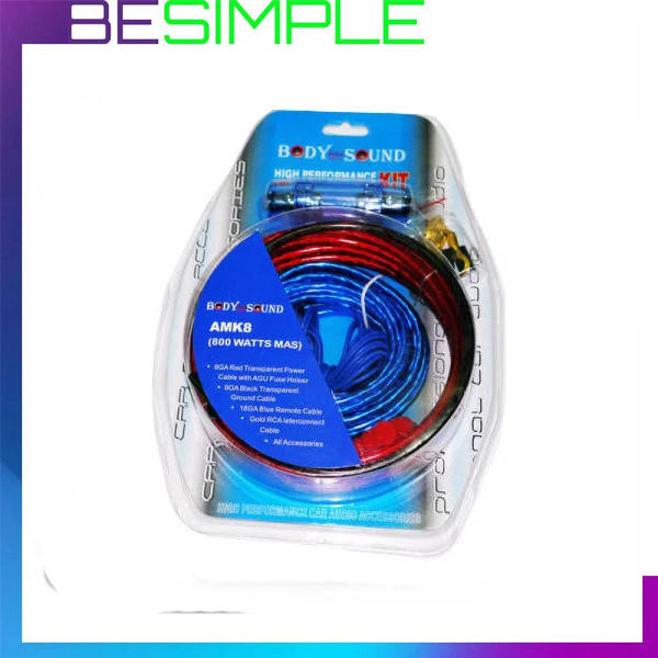 

Набор проводов для усилителя, сабвуфера 800W AMK 8! Лучший подарочек