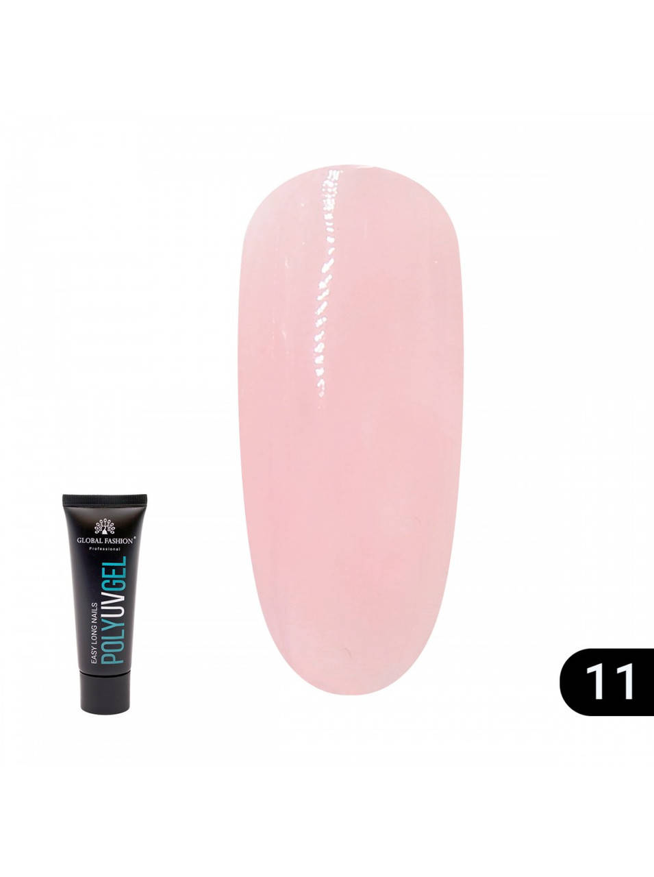 

Поли UV гель Global Fashion 11, 30 гр