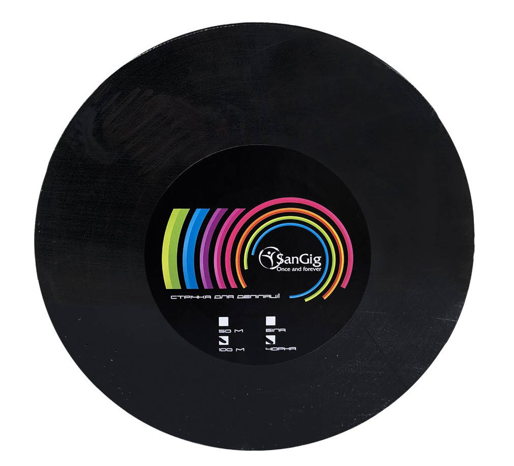 

Лента для депиляции в рулоне 100м черная SanGig